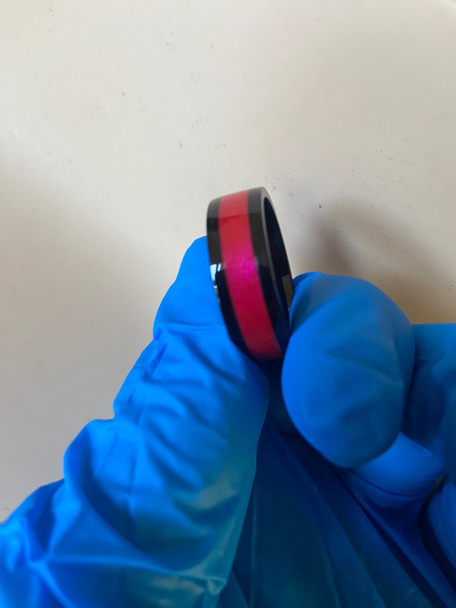 Image of Resin handmade high gloss ring