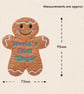 World's Best Ginger Decoration - Funny Felt Gift for Redheads - Image 3