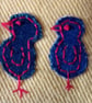 Bright & Cheerful Bird Appliqué Glasses Case - Image 8