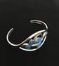 Gorgeous Bangle with Vibrant Blue Colour Design - Image 5