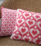 Valentine Cushions knitting pattern - Image 1