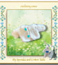 Pip Squeaks and Cotton Tails Ivory Cardigan 