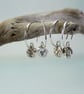Silver Hoops with Rune Dangles - Choose your Viking Runes and personalise - Image 5