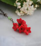 Poppy flower necklace - Image 4