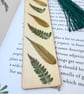 Pressed Foliage Wooden Bookmark With Real Ferns - Image 6