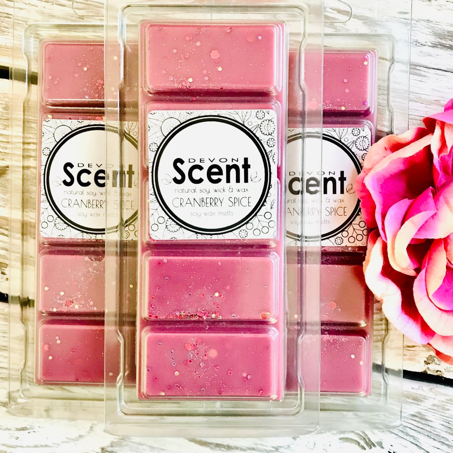 Cranberry Spice Snap Bar Wax Melts 