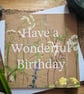 Have A Wonderful Birthday greeting card