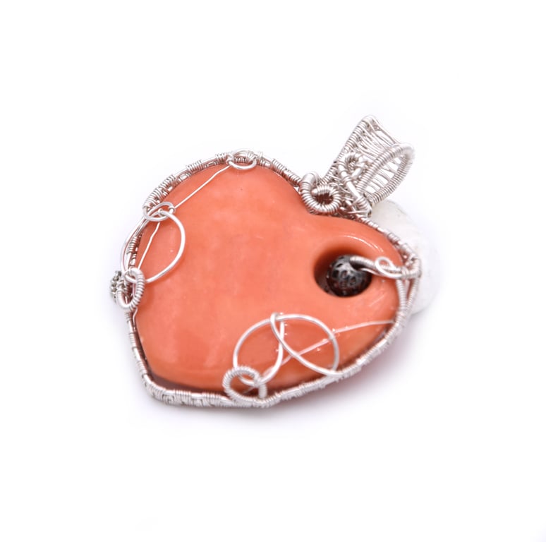 Heart shaped pendant, symbol of love, perfect for secret Santa 