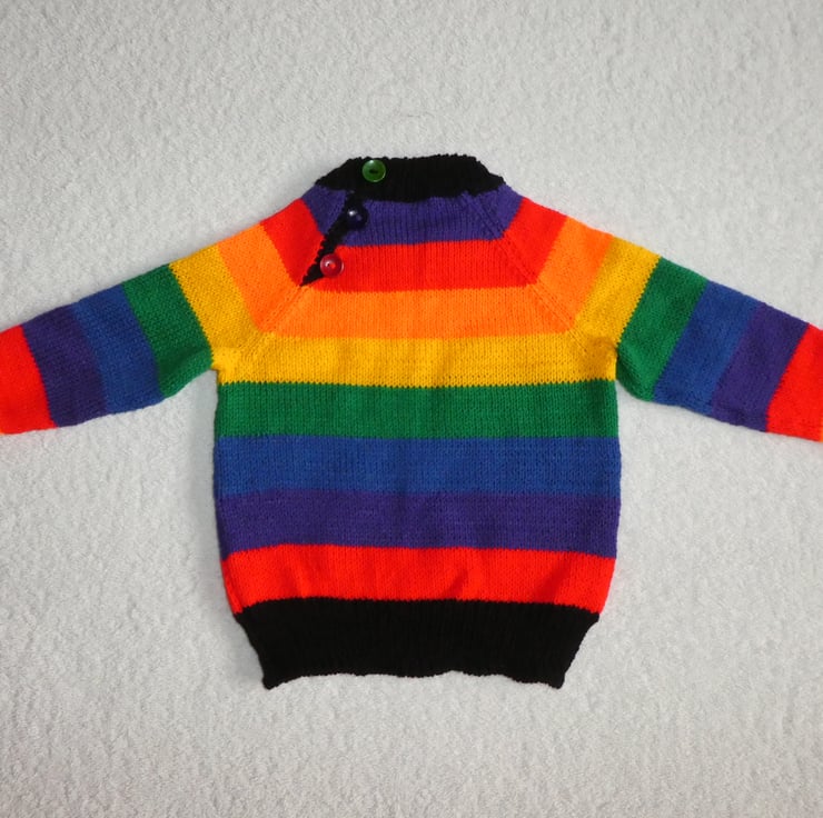 Baby rainbow clearance jumper