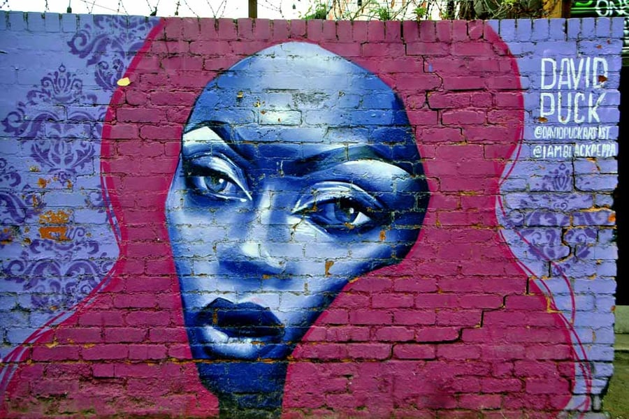 Street Art Graffiti Digbeth Birmingham UK Photograph Print