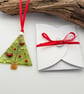 Robins Christmas Tree Decoration with White Star - Image 3