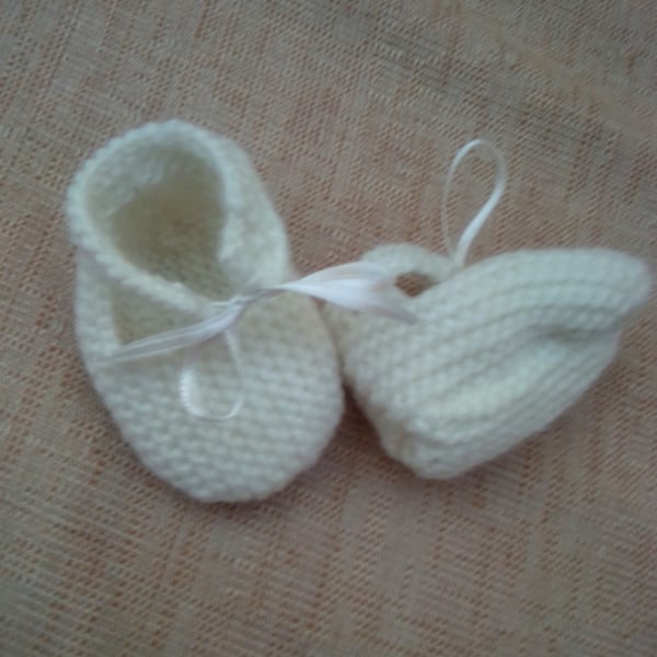 Hand Knitted Baby Shoes, Baby Shower Gifts, Knitted Shoes, Custom Make