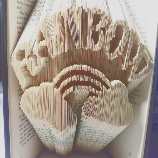 Rainbow COMBI Book Folding Pattern - EMAILED PDF PATTERN