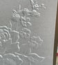Beautifully embossed rose spray with love card - Image 4