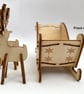 Santa Sleigh and Reindeer Decorations, DIY Crafts - Image 5