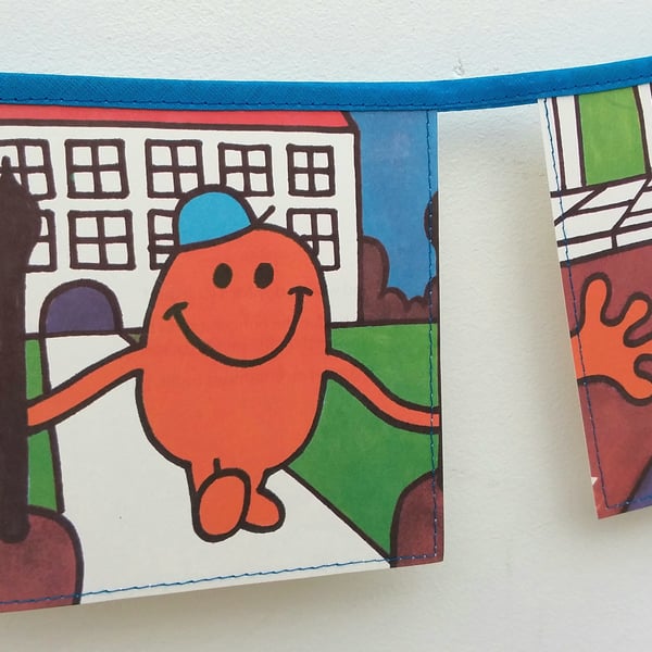 Book bunting - Mr Tickle