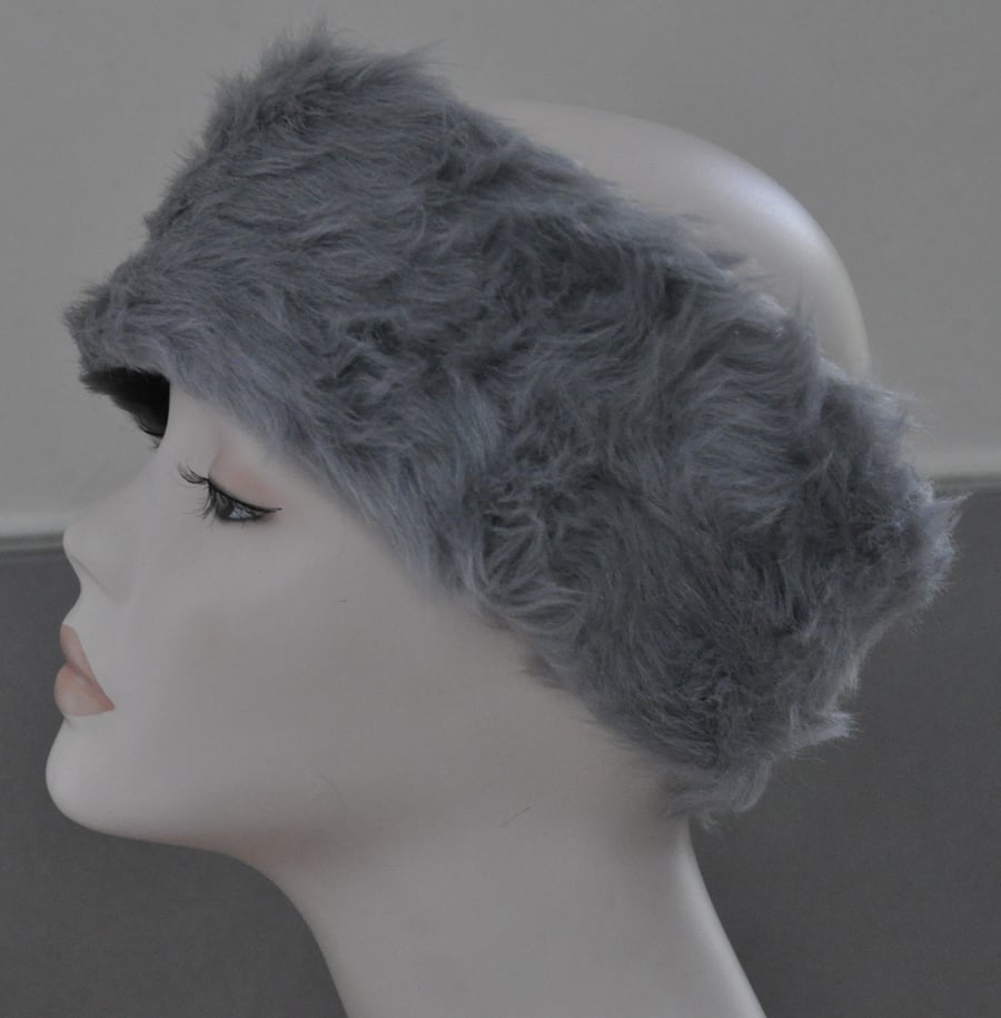 Ladies Faux Fur Headband Ear Warmer Head Band -... - Folksy