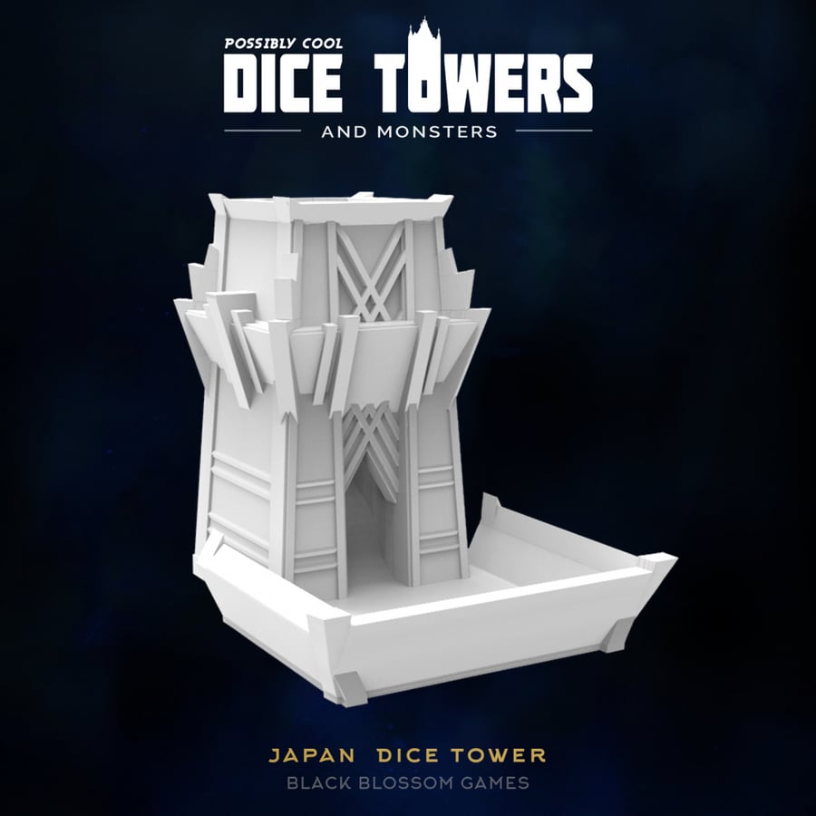 Possibly Cool Dice Towers - Classic Japan - DnD Pathfinder Tabletop RPG