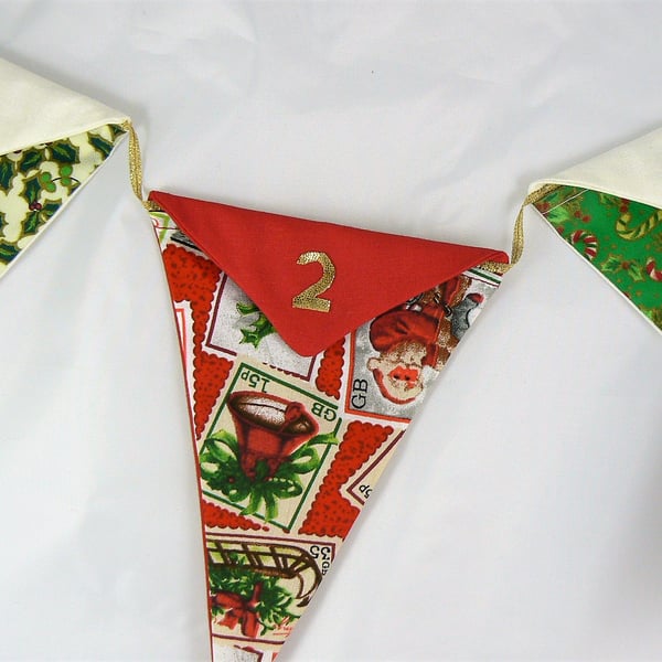  Advent calendar bunting  