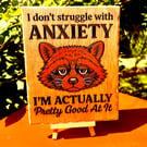 Quirky bespoke wooden plaque 