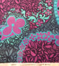 Wow Hip and Groovy CARNABY Pink Blue Floral 60s Vintage fabric Lampshade option - Image 4