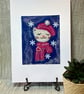 Festive Cat Christmas  Card - Image 3