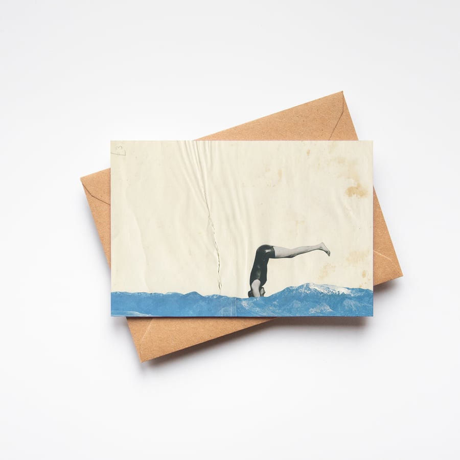 Sea Swimming Card - Plunge