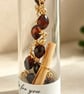 Tigers Eye Bracelet in a message bottle - Image 3