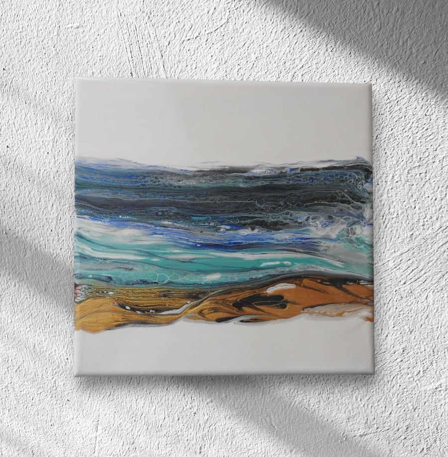 Northumberland coastline - Restless Sea 