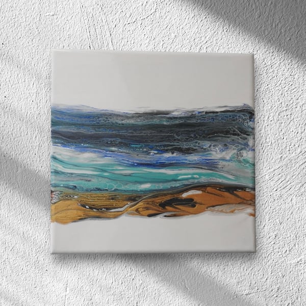 Northumberland coastline - Restless Sea 