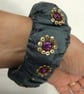 Fabric bracelet, cuff, bangle  - Image 1