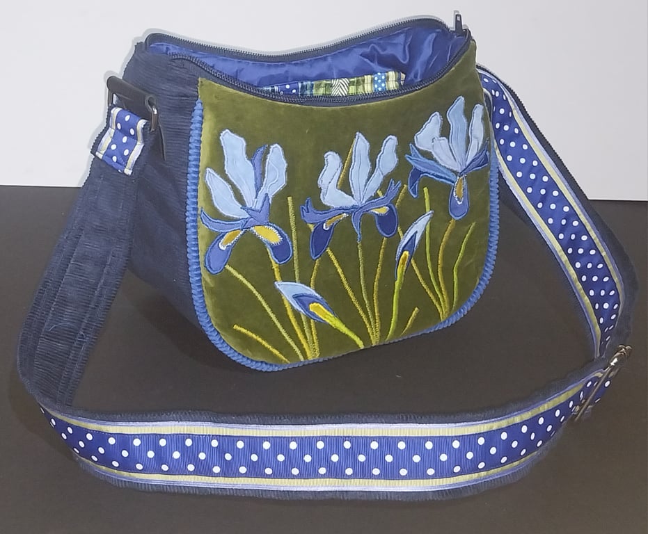 Spring Iris Handbag