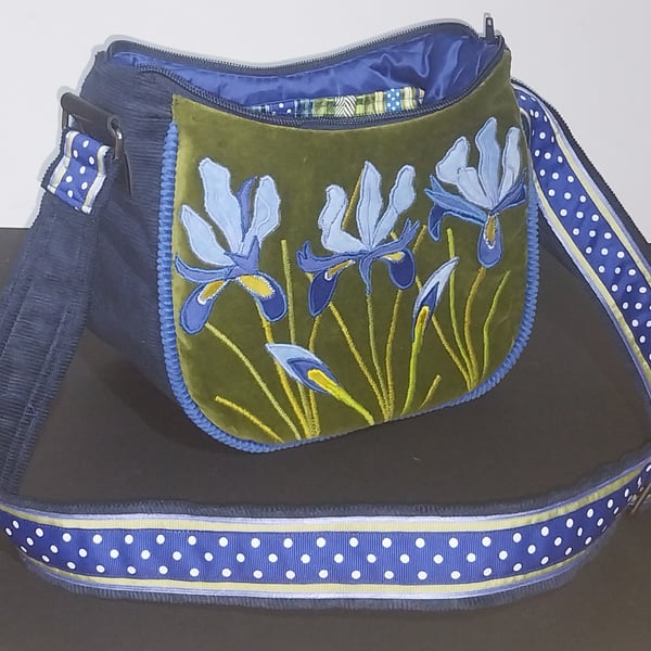 Spring Iris Handbag