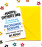 Funny Father's Day Card for Dad, Childhood Nickname - Image 2