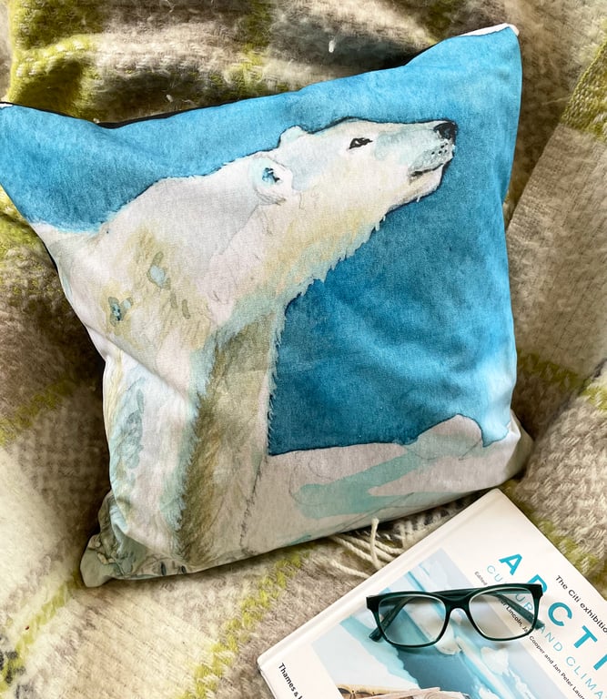 'Polar Night' cushion cover