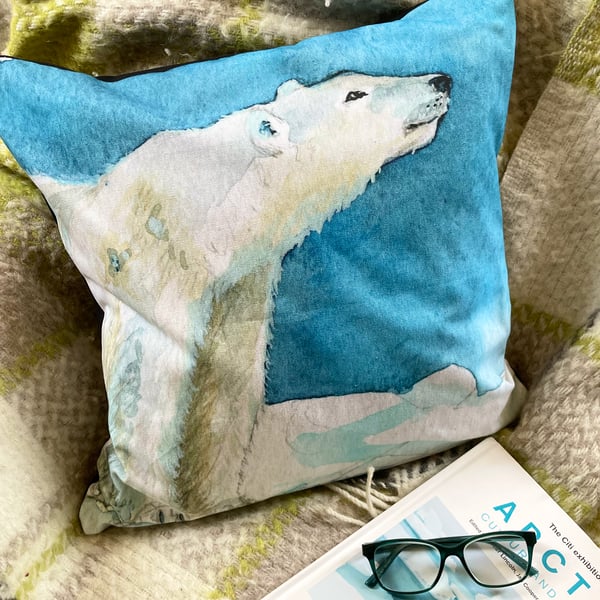 'Polar Night' cushion cover