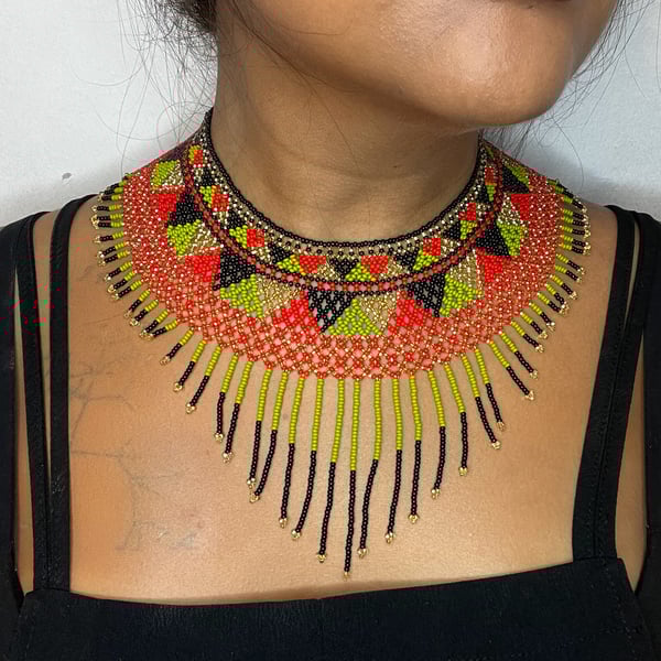 Sierra Sage Aztec Necklace