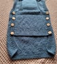 Denim dungarees style,  dog coat  - Image 2