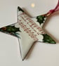 Enamelled Copper Star - Hark the Herald Angels Sing - Image 1