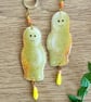 Jelly Baby Earrings - Retro Candy Sweet Foodie Dangle Huggie Hoops