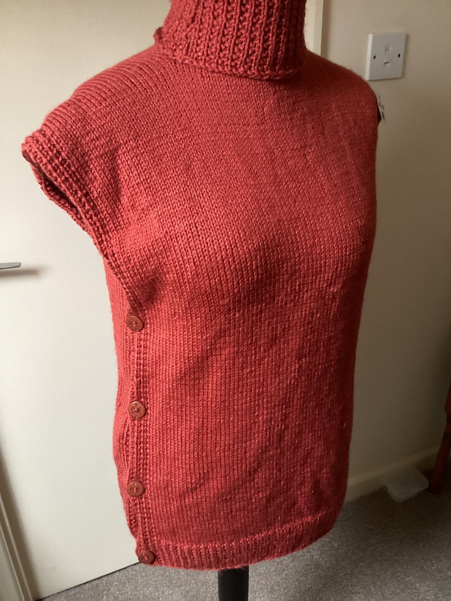 Longline sleeveless cover up top