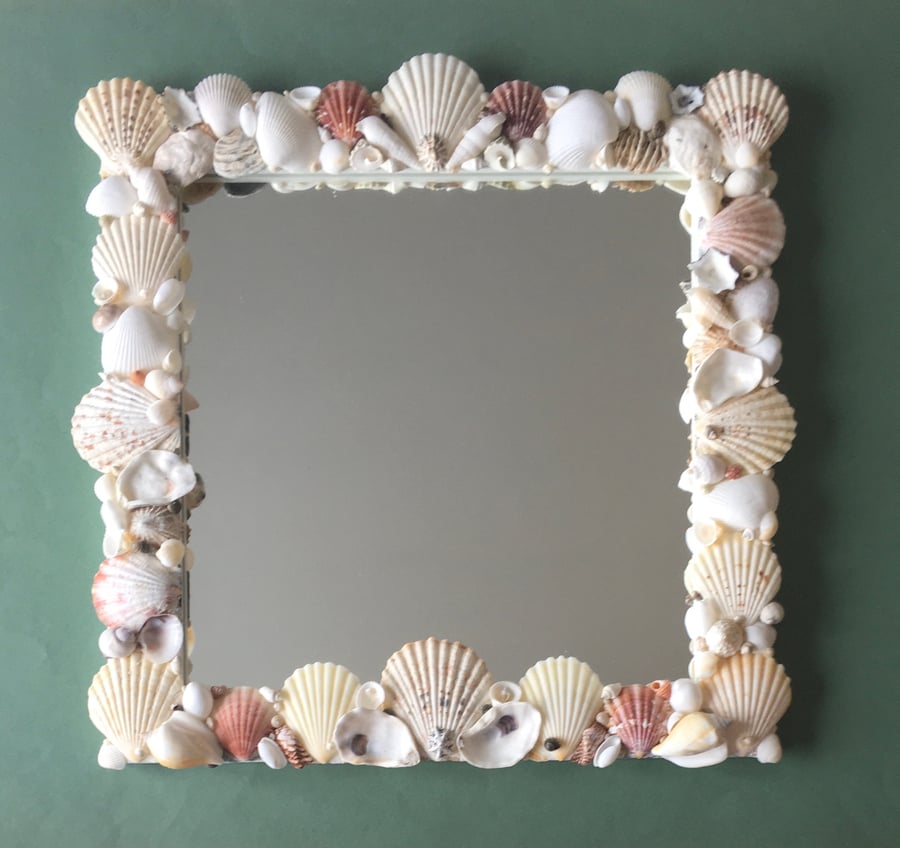 Scallop Shell Mirror SOLD