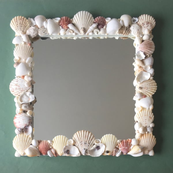 Scallop Shell Mirror SOLD