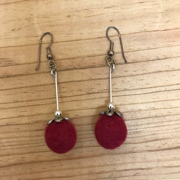  Felt Earrings. (337)