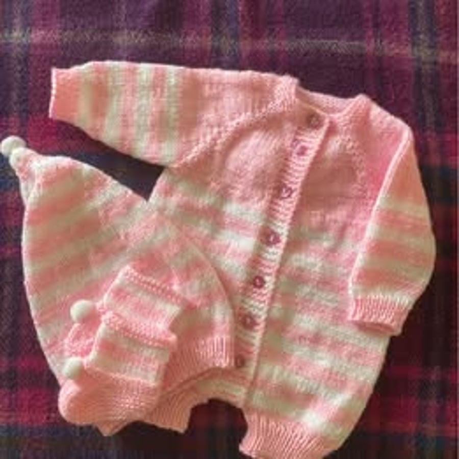 Baby girl's onesie set - 0 - 3 mths
