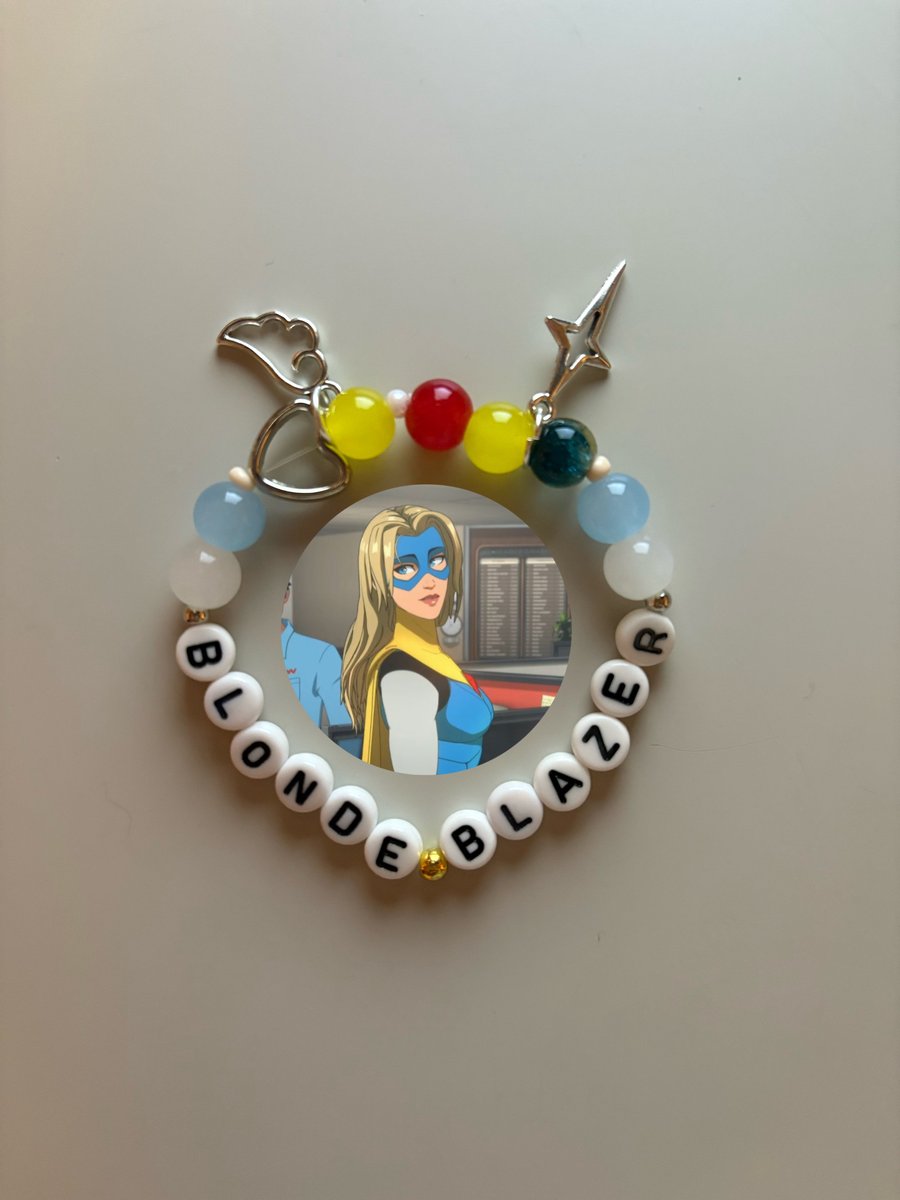 Blonde Blazer Dispatch inspired handmade bracelet