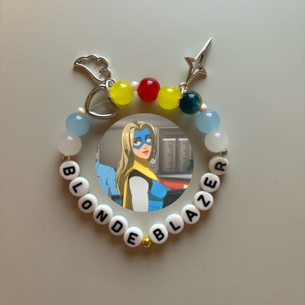 Blonde Blazer Dispatch inspired handmade bracelet