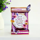 For Someone Special 3D Tower Card With Sentiment