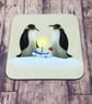 Penguins Square Coaster - Image 2