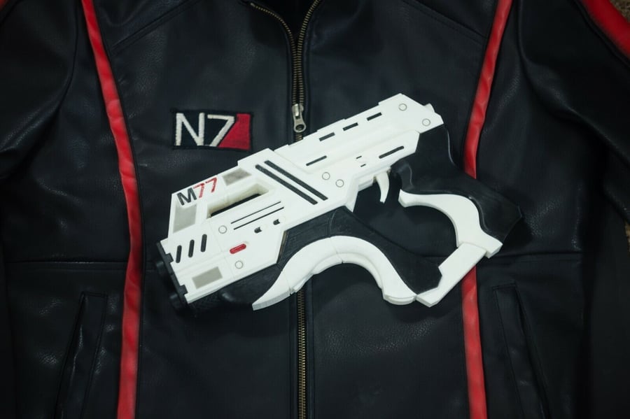 Mass Effect - M77 Paladin Hand Cannon - 3D Printed Prop Cosplay